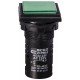 Сигнальна арматура AD22-22F зелена 220V АC