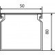Перфорований короб 50*80/2000мм (В*Ш)
