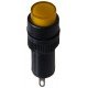 Сигнальна арматура AD22E-10DS жовта 220V АC