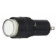 Сигнальна арматура AD22E-12DS біла 24V АC/DC