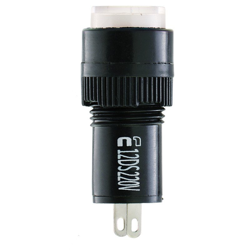 Сигнальна арматура AD22E-12DS біла 220V АC