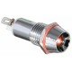 Сигнальна арматура AD22C-10 червона 24V AC/DC