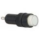 Сигнальна арматура AD22E-10DS біла 24V АC/DC