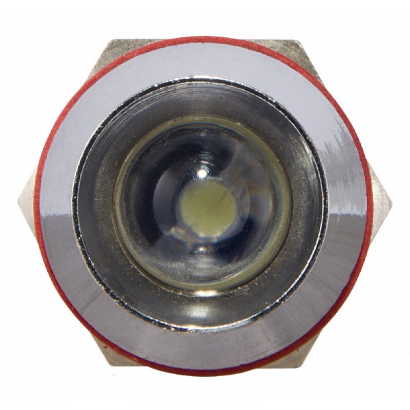 Сигнальна арматура AD22C-10 біла 220V AC