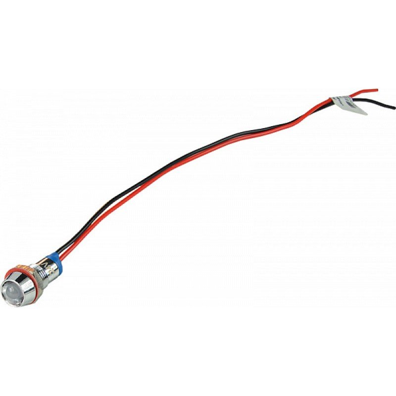 Сигнальна арматура AС22C-8 біла 24V AC/DC