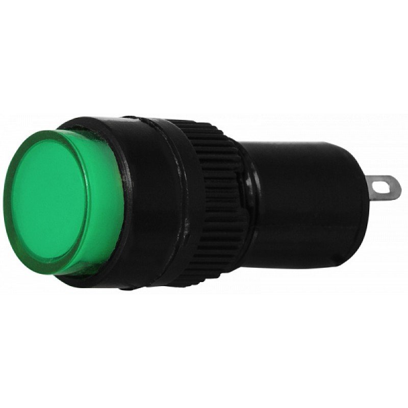 Сигнальна арматура AD22E-10DS зелена 220V АC