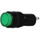 Сигнальна арматура AD22E-10DS зелена 220V АC