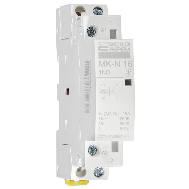 Модульний контактор MK-N 1P 16A 1NO 220V