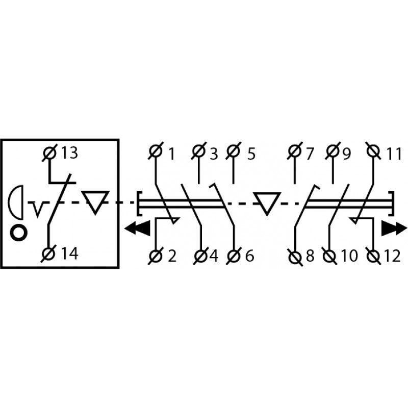 Пост кнопковий XAL-B3-2913К з ключем