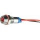Сигнальна арматура AС22C-8 червона 24V AC/DC