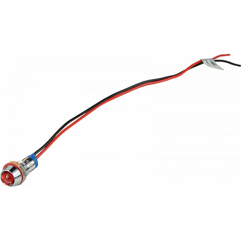 Сигнальна арматура AС22C-8 червона 24V AC/DC
