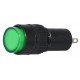 Сигнальна арматура AD22E-12DS зелена 220V АC