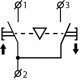 Пост 2* кнопковий COB61