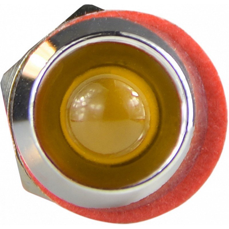 Сигнальна арматура AС22C-8 жовта 24V AC/DC