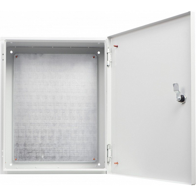 Корпус з монтажною панеллю металевий 50*40*25, IP31, серії UBox