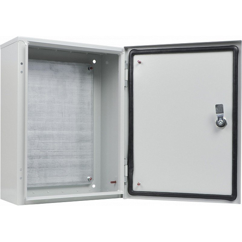 Корпус з монтажною панеллю металевий 40*30*15, IP54, серії UBox
