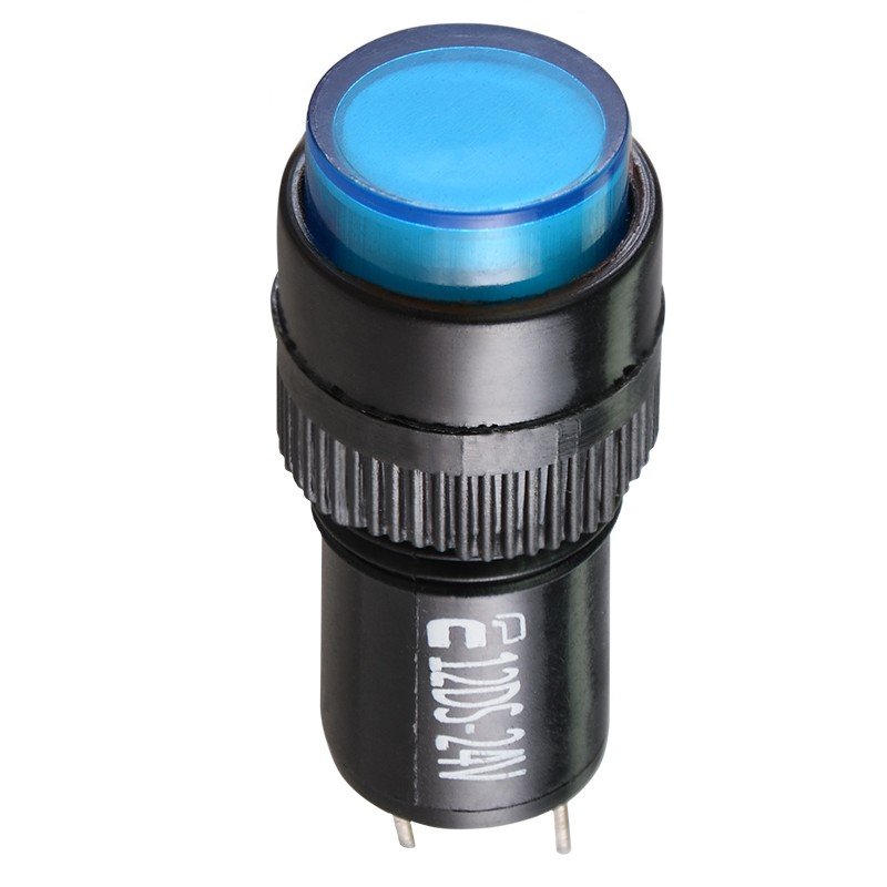 Сигнальна арматура AD22E-12DS синя 24V АC/DC