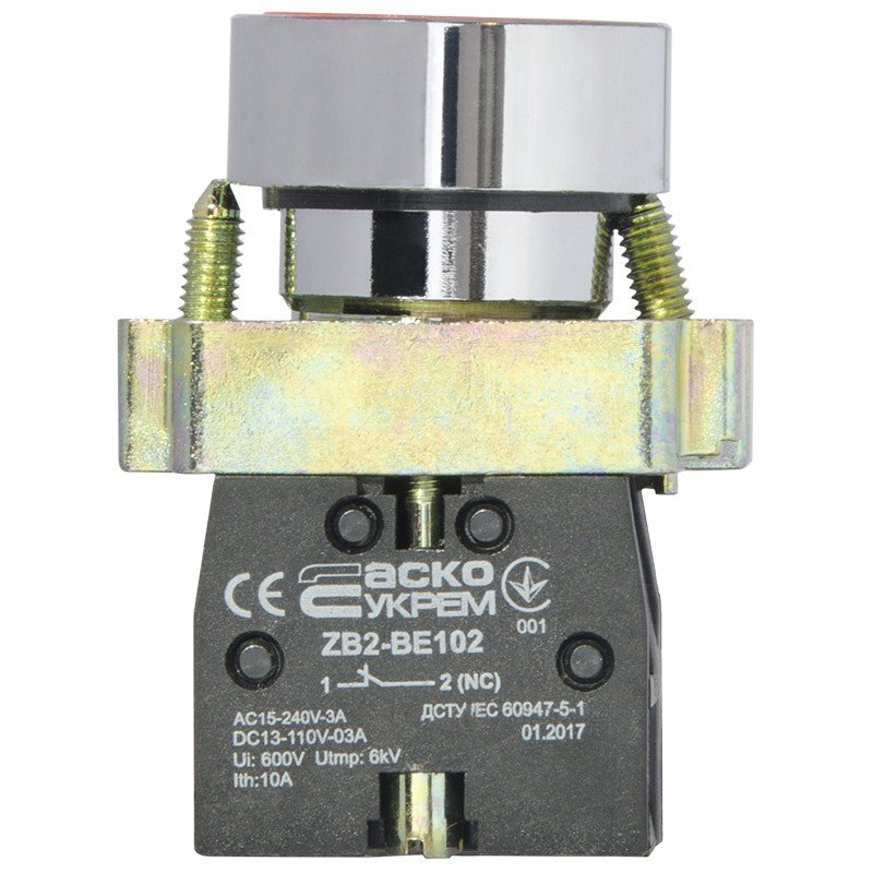 XB2-BA42 Кнопка "Стоп" червона