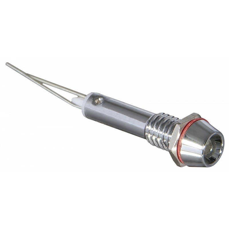 Сигнальна арматура AD22C-6 біла 220V AC