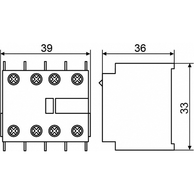 Додатковий контакт для ПМ-0 ДК(ПМ0)-20 (LA1-KN20)
