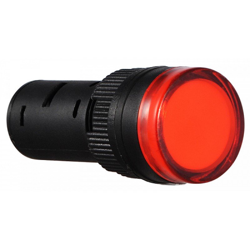 Сигнальна арматура AD16-16DS червона 220V АC