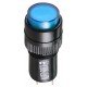 Сигнальна арматура AD22E-12DS синя 220V АC