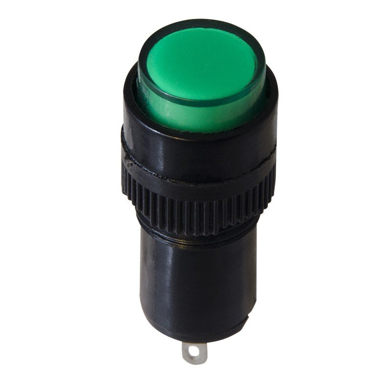 Сигнальна арматура AD22E-10DS зелена 220V АC