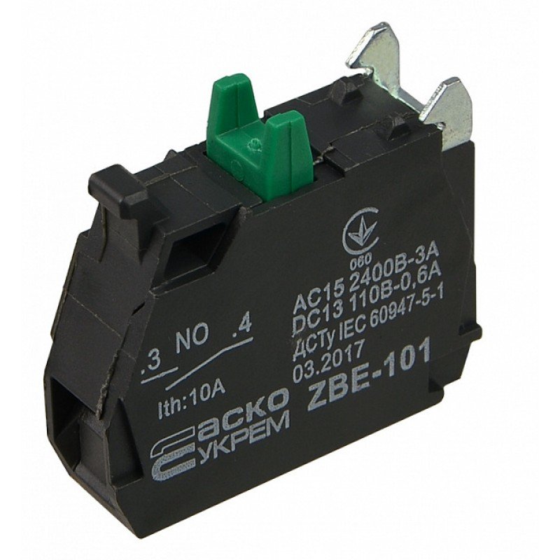 ZBE-101 N/О Контакт для кнопок TB5