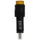 Сигнальна арматура AD22E-8DS жовта 24V АC/DC