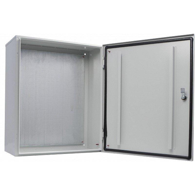 Корпус з монтажною панеллю металевий 60*50*25, IP54, серії UBox