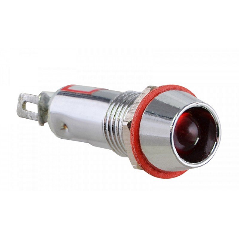 Сигнальна арматура AD22C-8 червона 220V AC