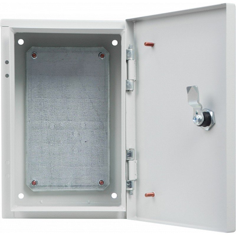 Корпус з монтажною панеллю металевий 30*20*15, IP31, серії UBox