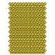 Знак "захисне заземлення" PE (на аркуші 297 шт)