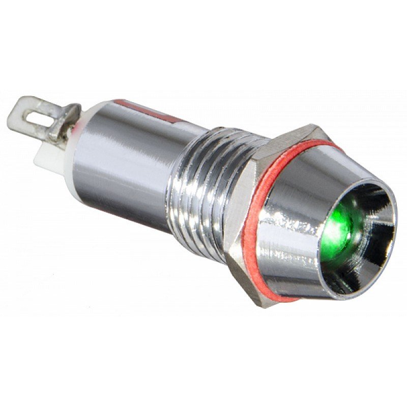 Сигнальна арматура AD22C-10 зелена 220V AC