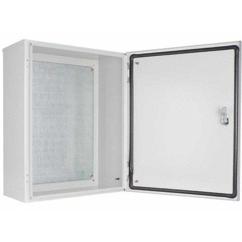 Корпус з монтажною панеллю металевий 50*40*25, IP54, серії UBox