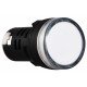 Сигнальна арматура AD22-22DS біла 220V DC