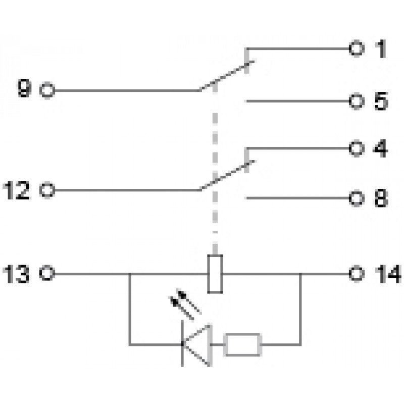 Реле МY2 (DC 24 V)