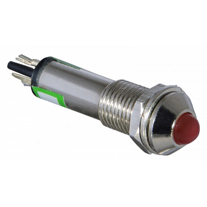 Сигнальна арматура AD22B-8 червона 220V AC