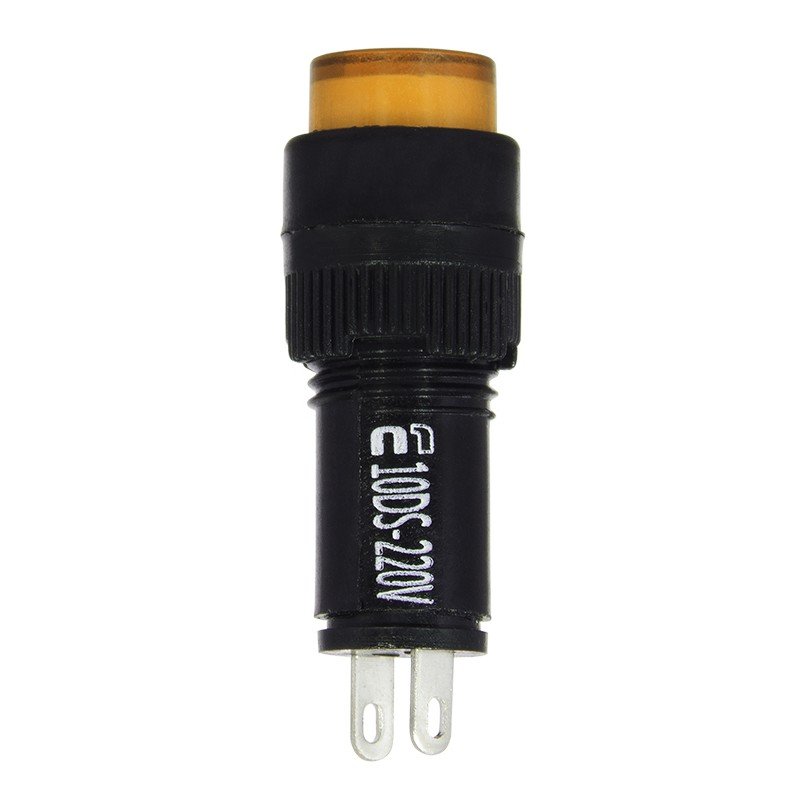 Сигнальна арматура AD22E-10DS жовта 220V АC