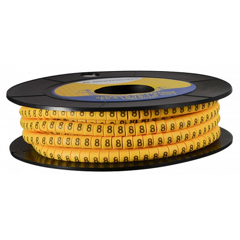 Маркування EC-0 0,75-1,5 кв.мм2 "8"