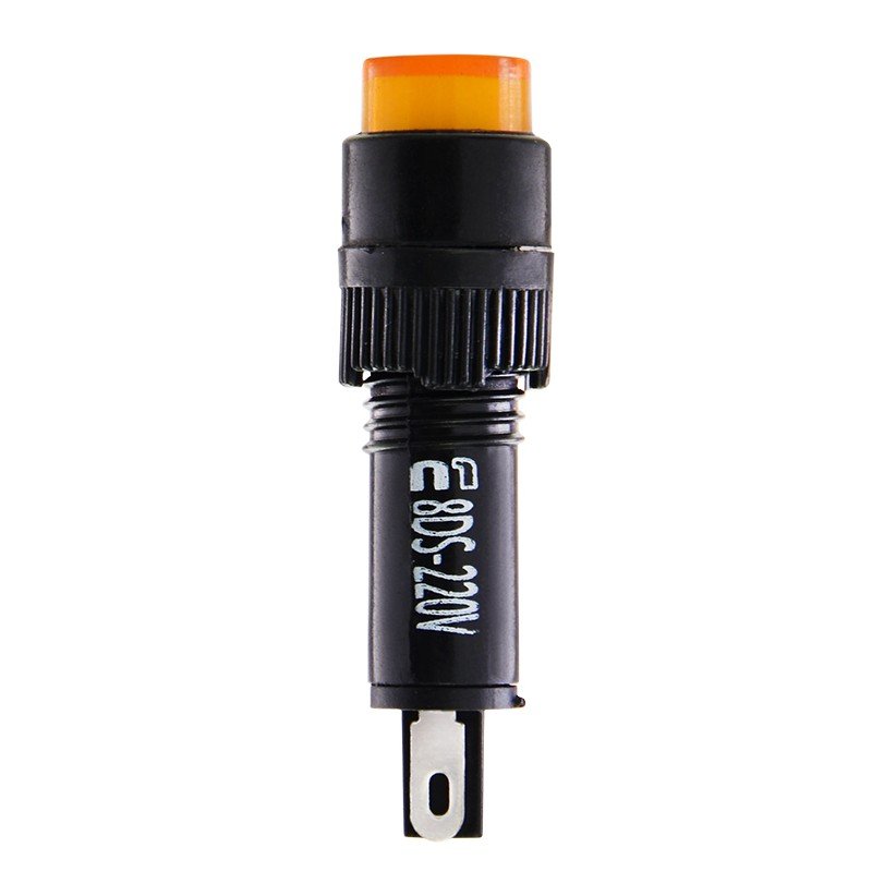 Сигнальна арматура AD22E-8DS жовта 220V АC