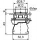 TB5-AA3341 Кнопка Старт біла