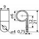 CHS 1/4R Скоба кабельна (100 шт.)