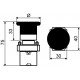 XB2-BS142 Кнопка безпеки. Повернення ключем