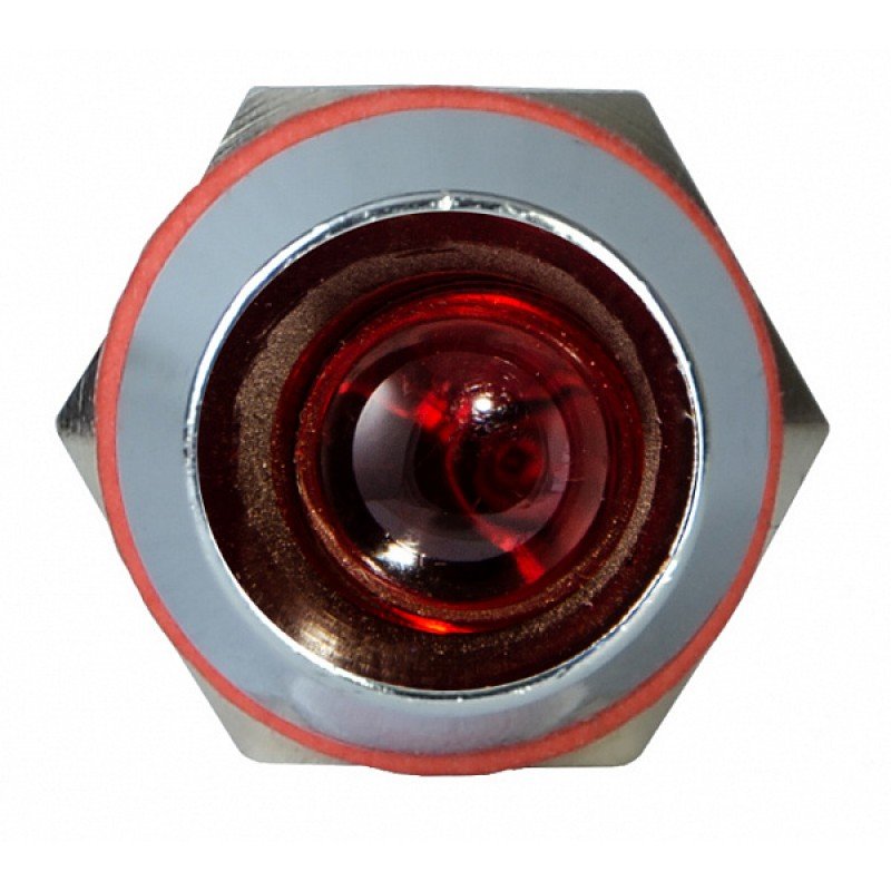 Сигнальна арматура AD22C-8 червона 220V AC