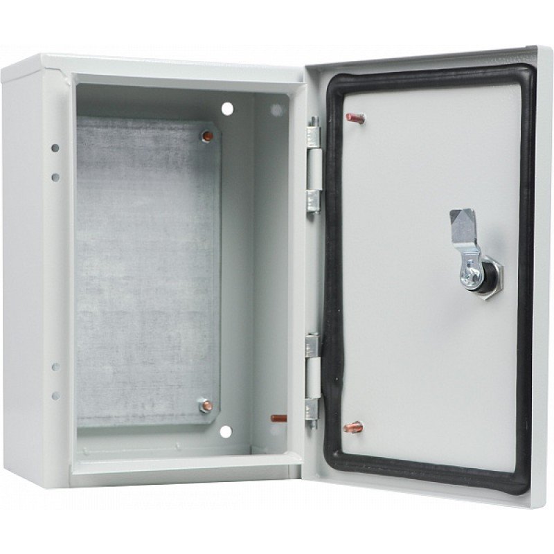 Корпус з монтажною панеллю металевий 30*20*15, IP54, серії UBox
