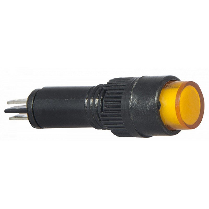 Сигнальна арматура AD22E-8DS жовта 220V АC
