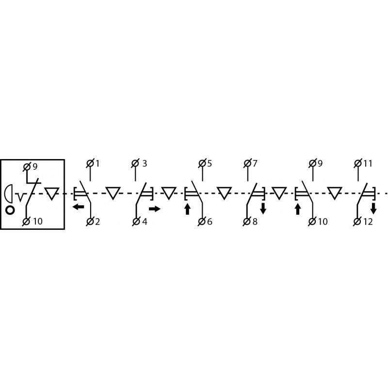 Пост кнопковий XAL-B3-6713К з ключем