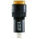 Сигнальна арматура AD22E-12DS жовта 220V АC