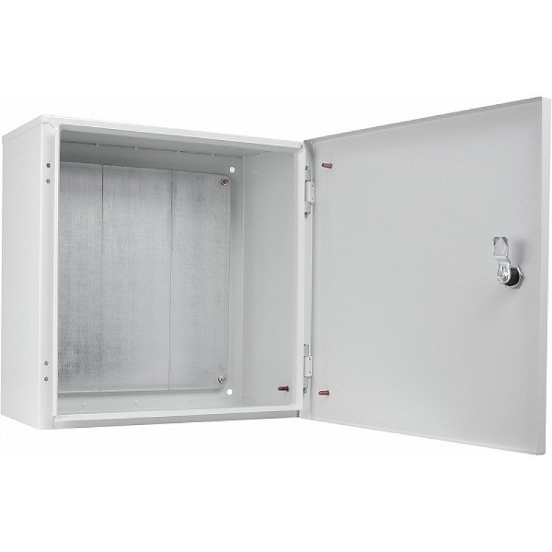 Корпус з монтажною панеллю металевий 40*40*25, IP31, серії UBox